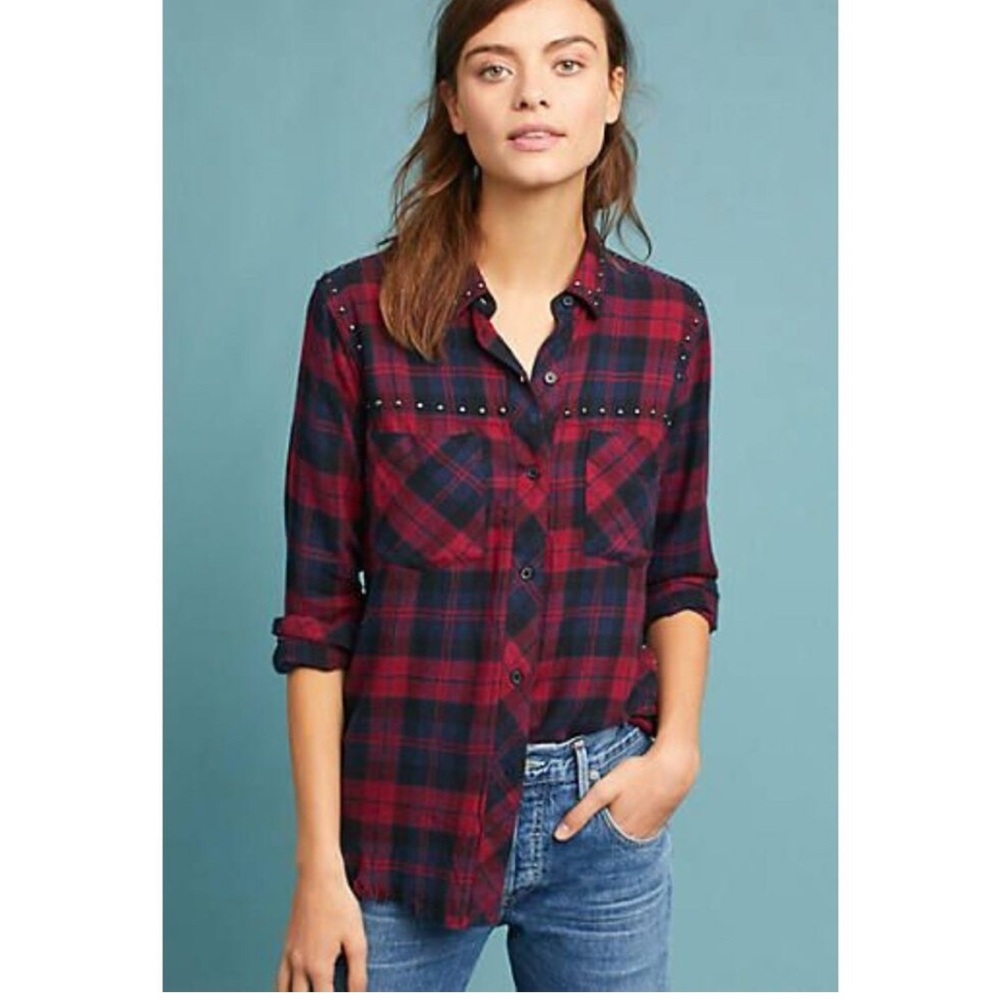 🌹NWOT Rails Red and Black Plaid Shirt